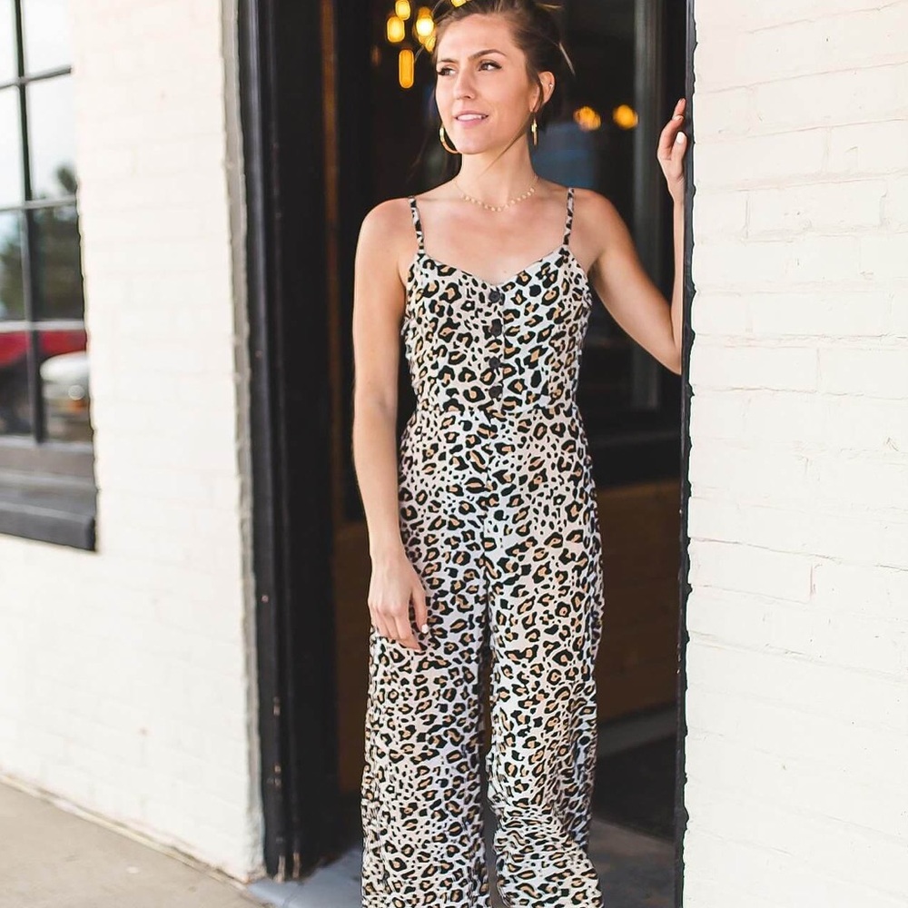 Leopard Jumpsuit